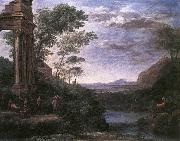 Landscape with Ascanius Shooting the Stag of Sylvia Claude Lorrain